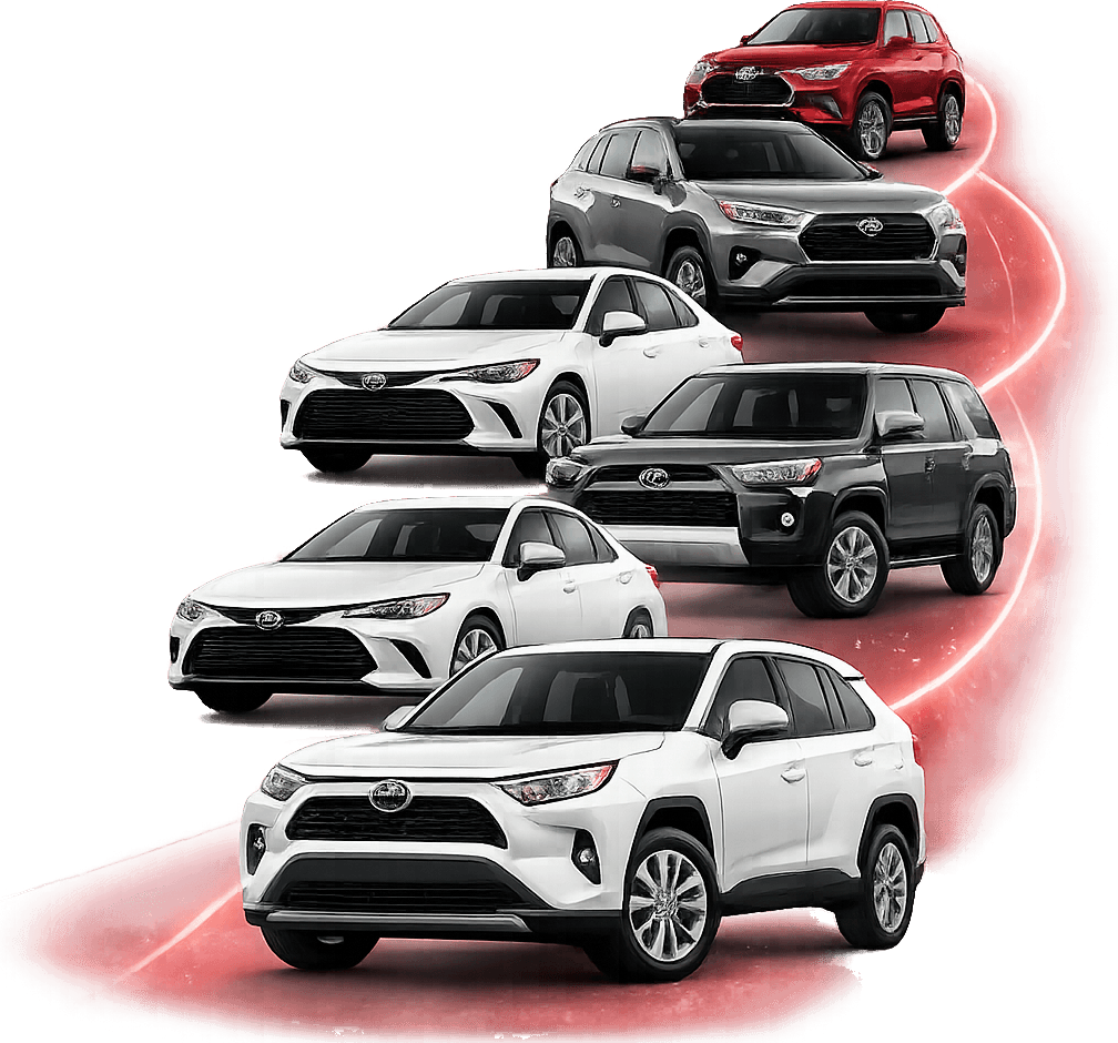Composition of SUVs available for purchase